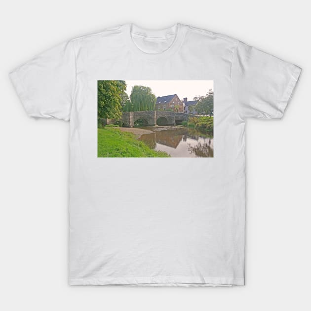 Clun Bridge, September 2022 T-Shirt by RedHillDigital